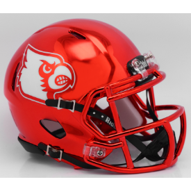 Riddell Louisville Cardinals Chrome Red Speed Mini Helmet